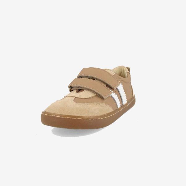 Blanditos deportivas niño camel con rayas blancas | Flexibles y cómodas