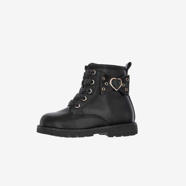 Bota niña Chicco  negra tipo Martens | Comodidad y estilo para cada aventura
