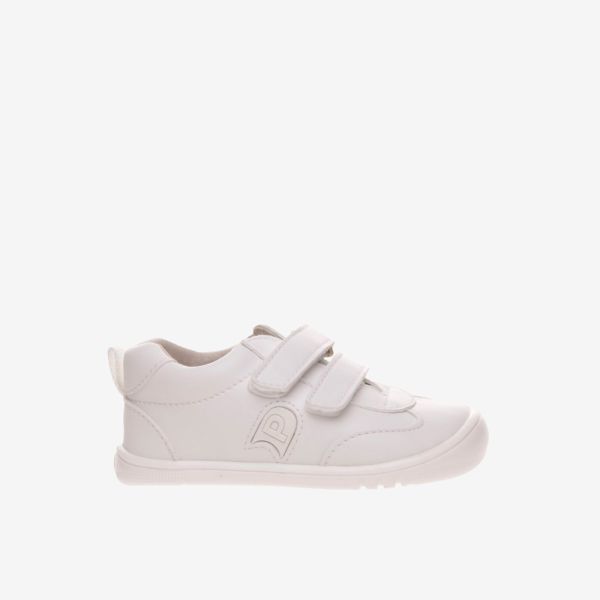 Zapatillas Piruflex blancas guardería respetuosas | Primeros días