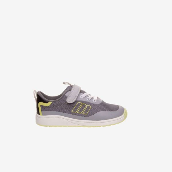 Zapatillas Mustang grises para niño | Respetuosas, flexibles y muy fáciles de poner