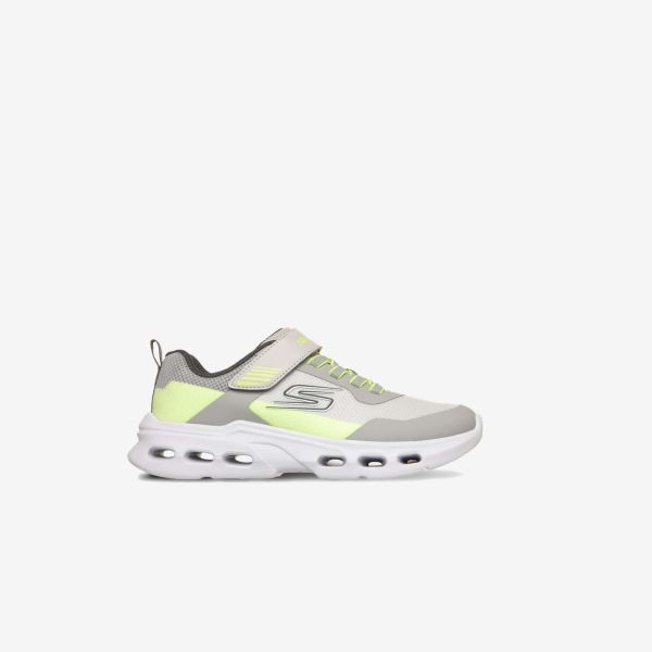 Zapatillas deportivas de Skechers Gris con Velcro para niños