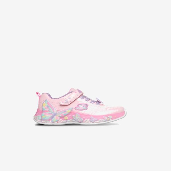 DEPORTIVOS NIÑA SKECHERS CON VELCRO Y LUCES