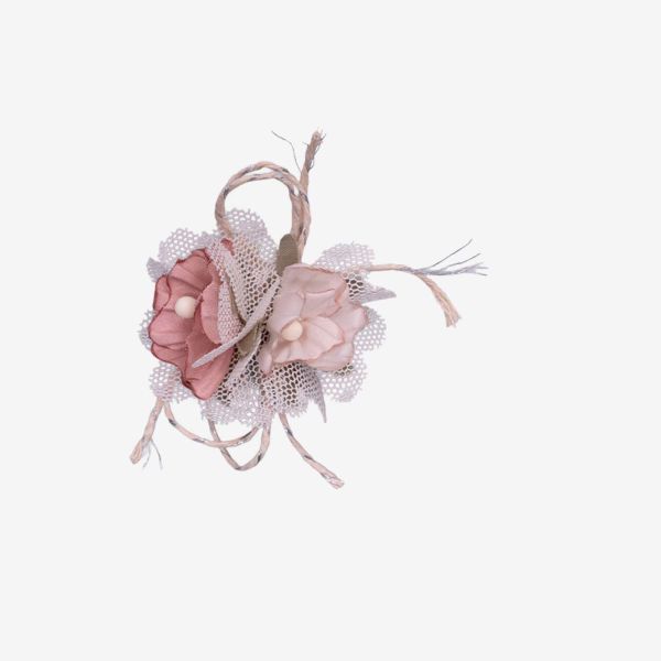 TITANITOS ROSA LAZO VESTIR LINO