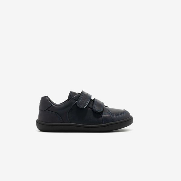 Colegial niño Conguitos lavable con puntera reforzada y velcro.