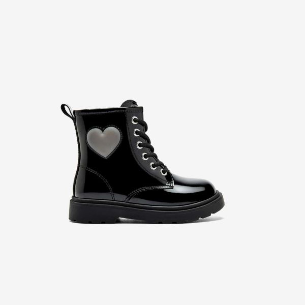 Bota tipo Martens Conguitos para niña con luz.