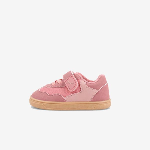 Zapatilla deportiva respetuosa de Blanditos en tonos rosas y muy ligera.