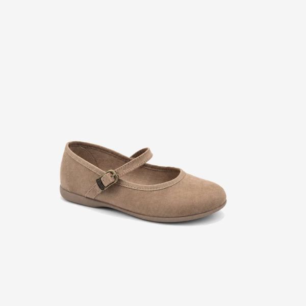 MERCEDES NIÑA CAMEL CON HEBILLA