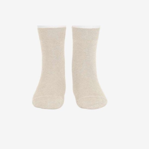 Calcetines Cóndor cortos en tono piedra unisex