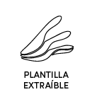 Plantilla Extraible