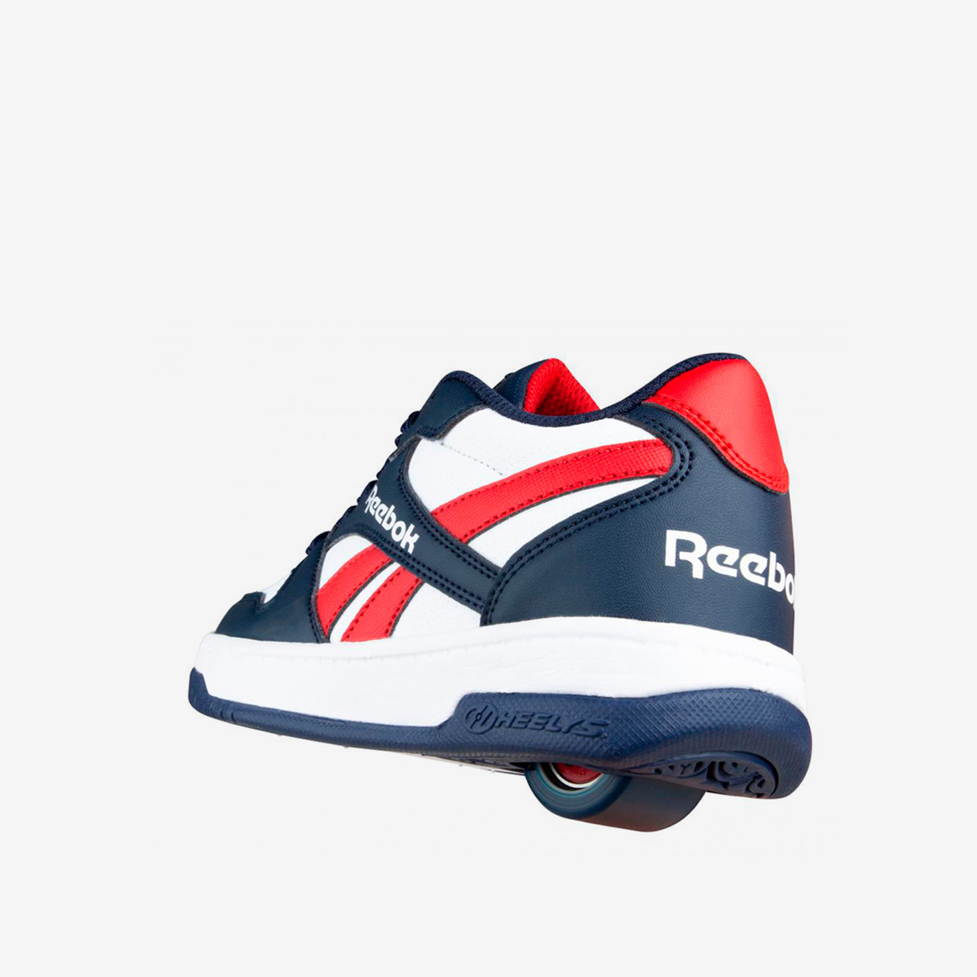 Zapatillas con ruedas Heelys Reebok  blanco y azul marino