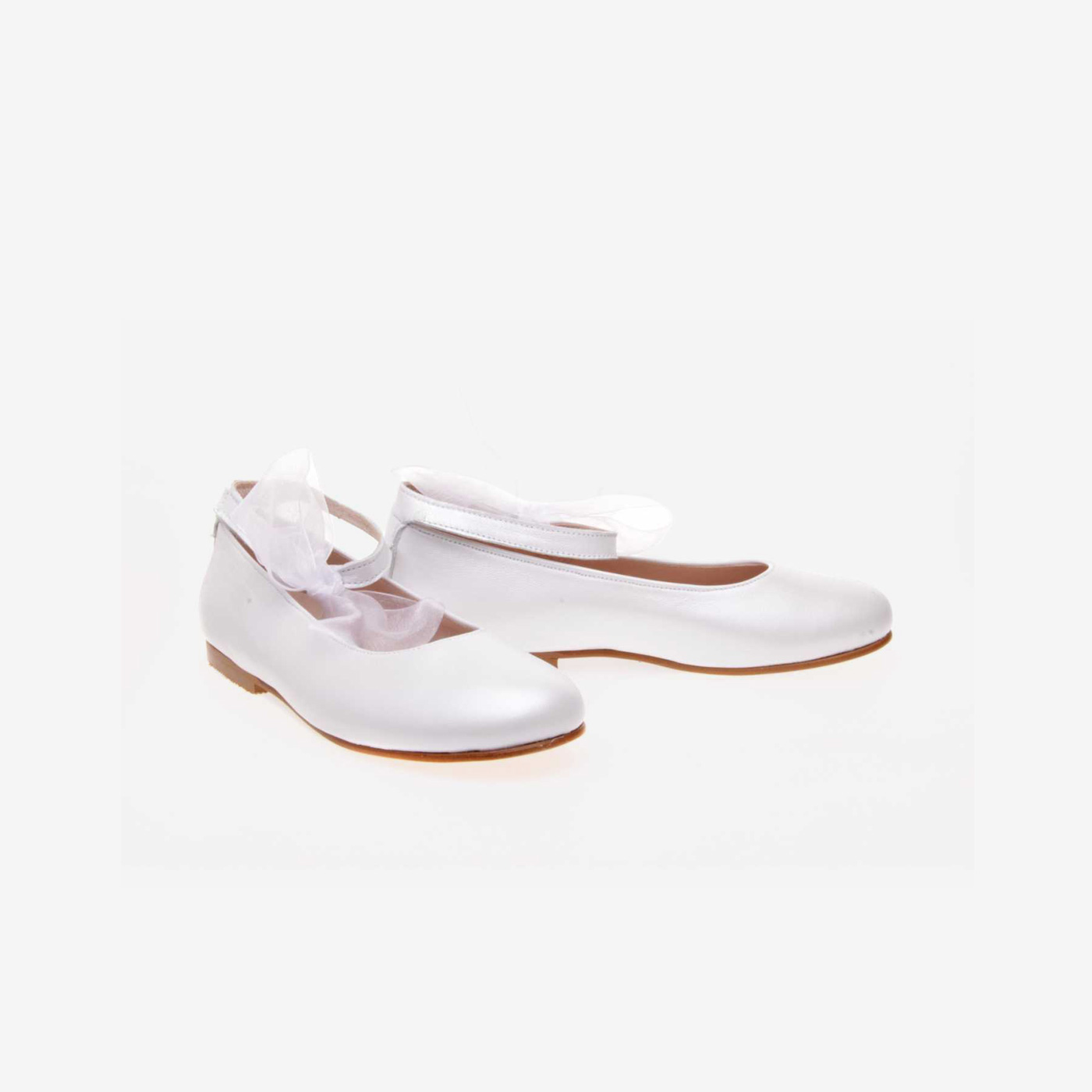 Manoletina - merceditas en piel con velcro