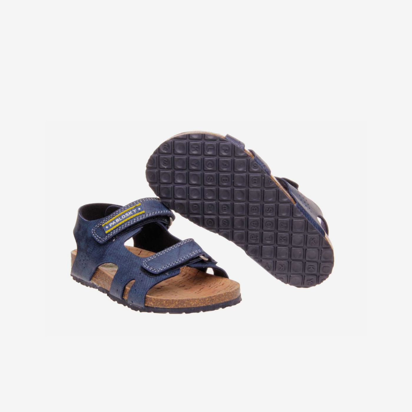 Sandalia niño Pablosky de doble velcro.