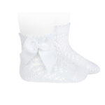 Calcetines Blancos con Lazo | Delicadeza y comodidad