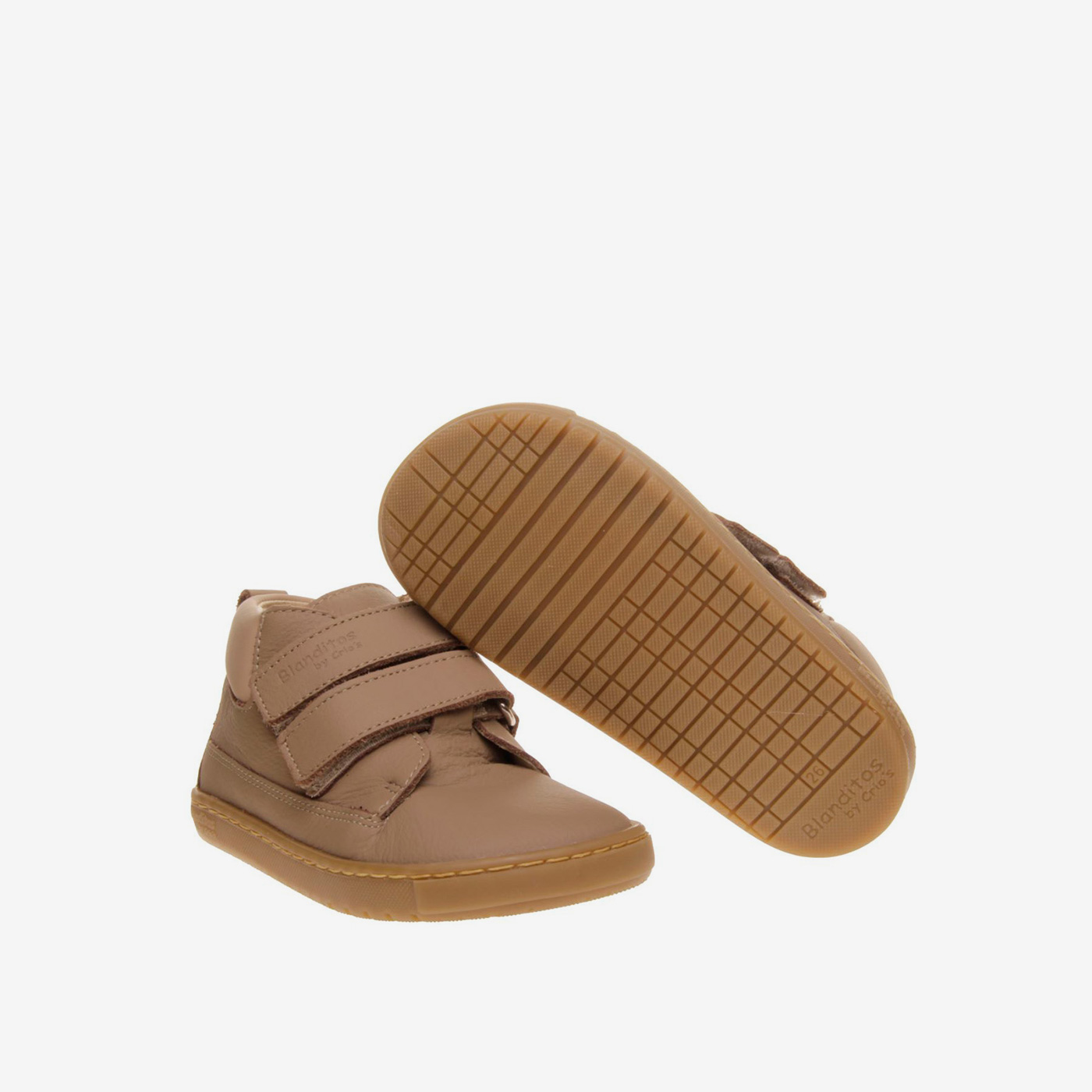 Crios bota respetuosa camel con velcro