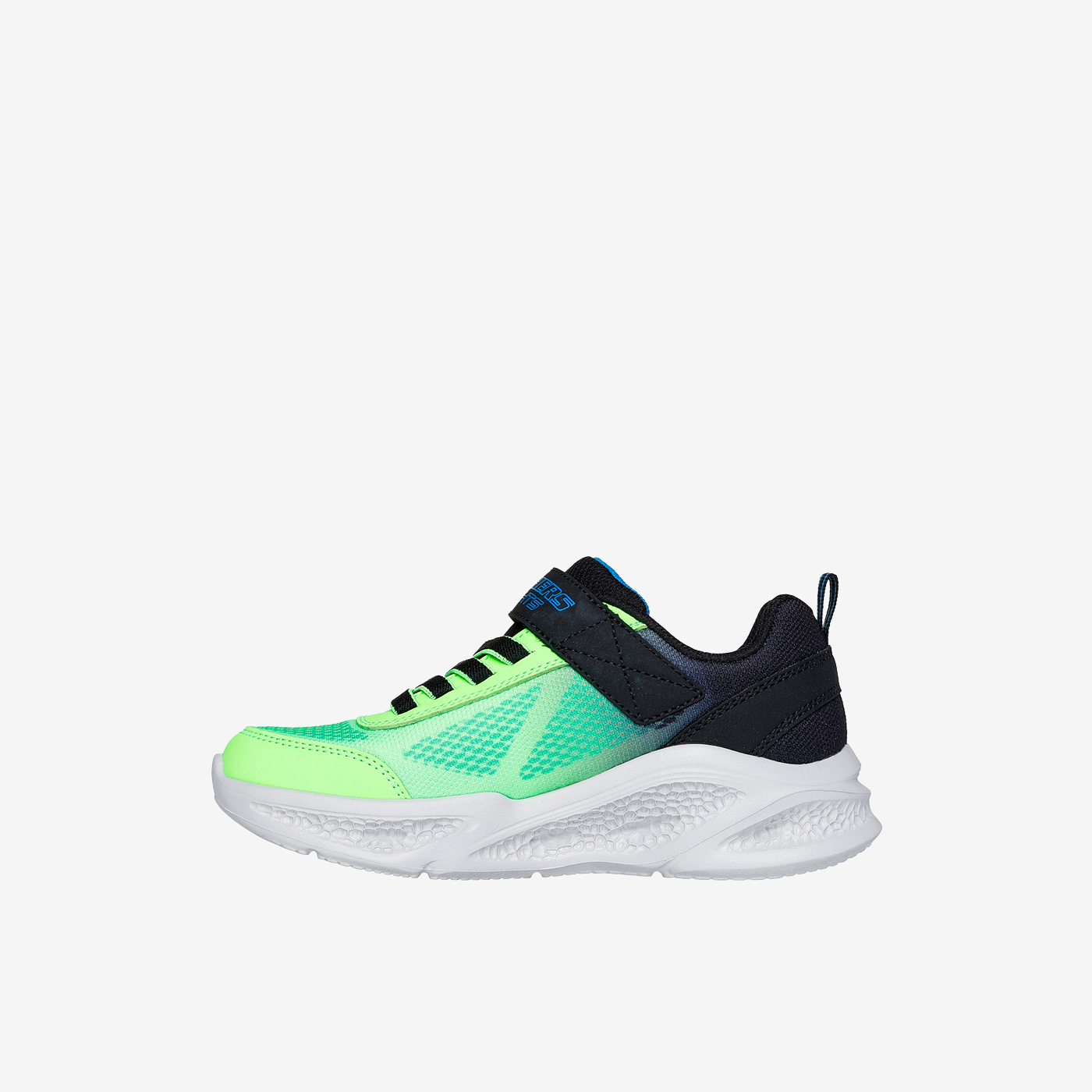 Skechers niño con luces led en verde lima