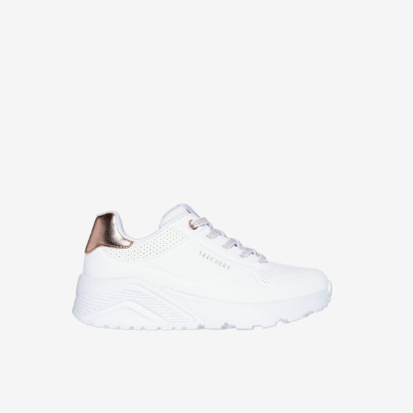 Skechers  blancas niña | Lavables y sin cordones
