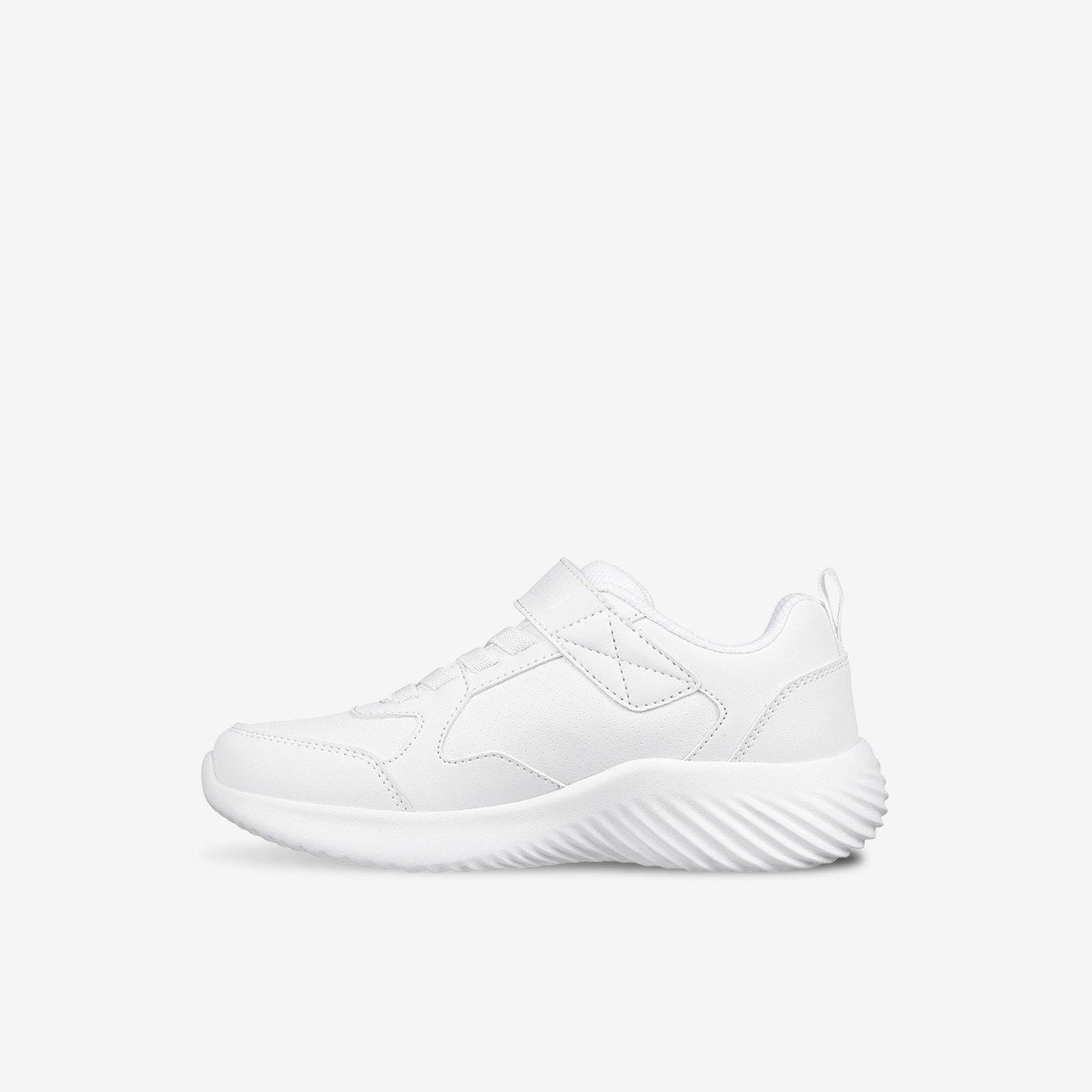 Zapatillas SkechersBlanco Unisex Lavables Velcro Colegial