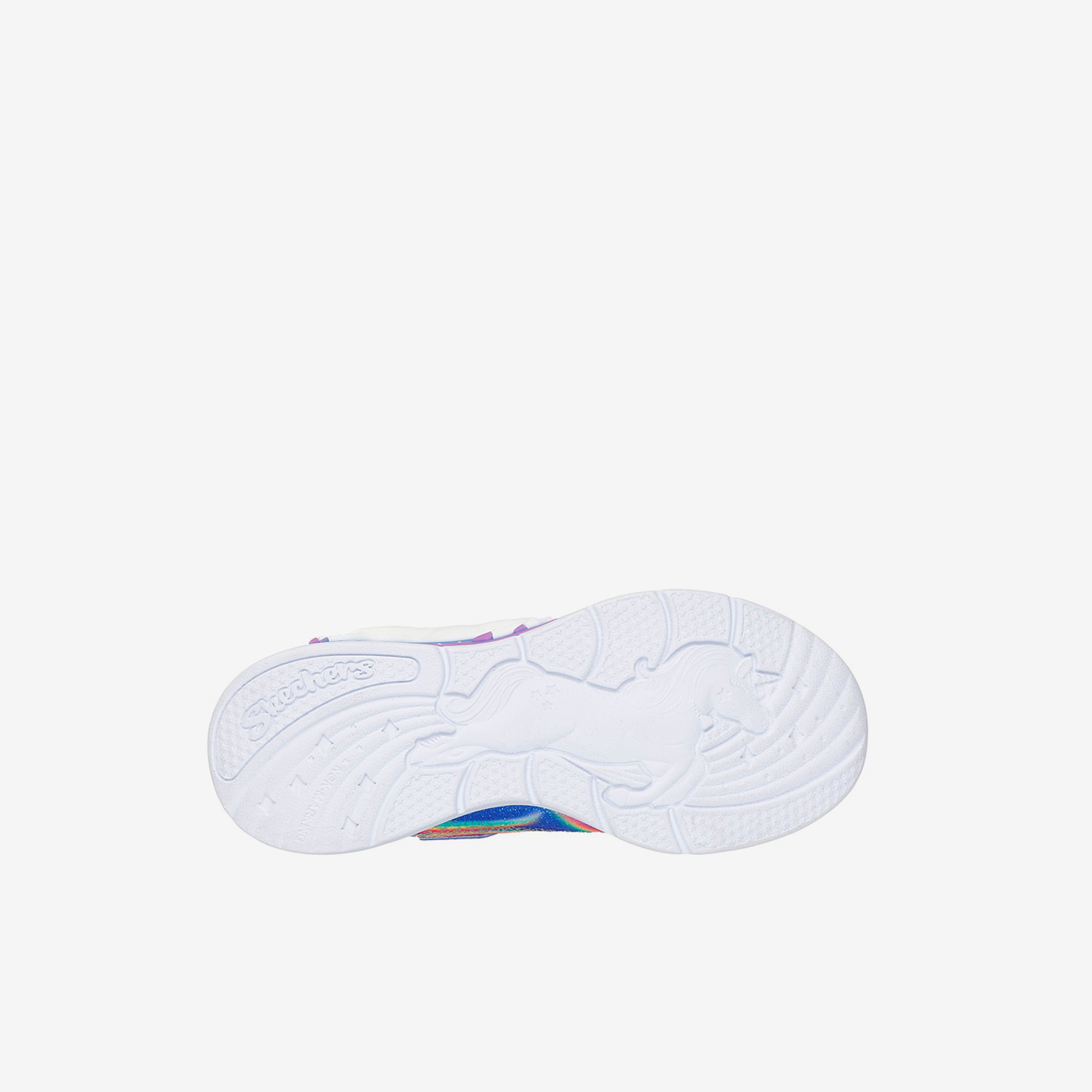 Skechers niña con unicornio y luces | Deportivas mágicas con velcro