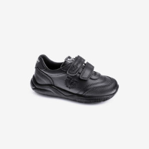 Deportivas escolares de piel negra Pablosky. Resistentes, flexibles y transpirables: ideales para el día a día en la escuela.