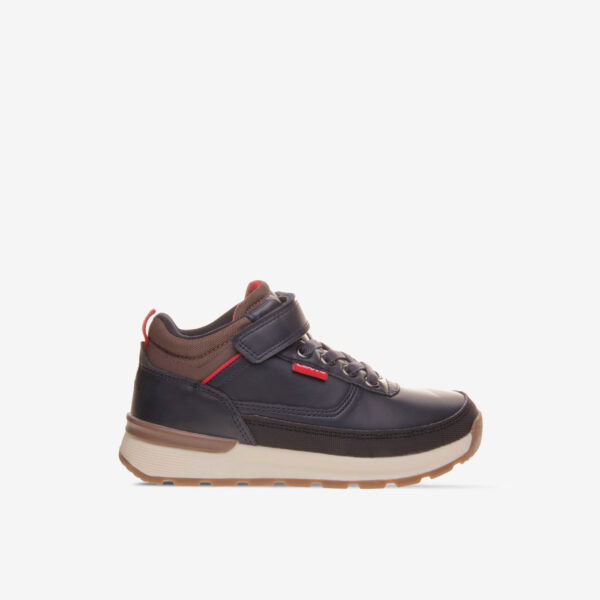 Bota Levis azul niño grande con velcro | Urbana y segura
