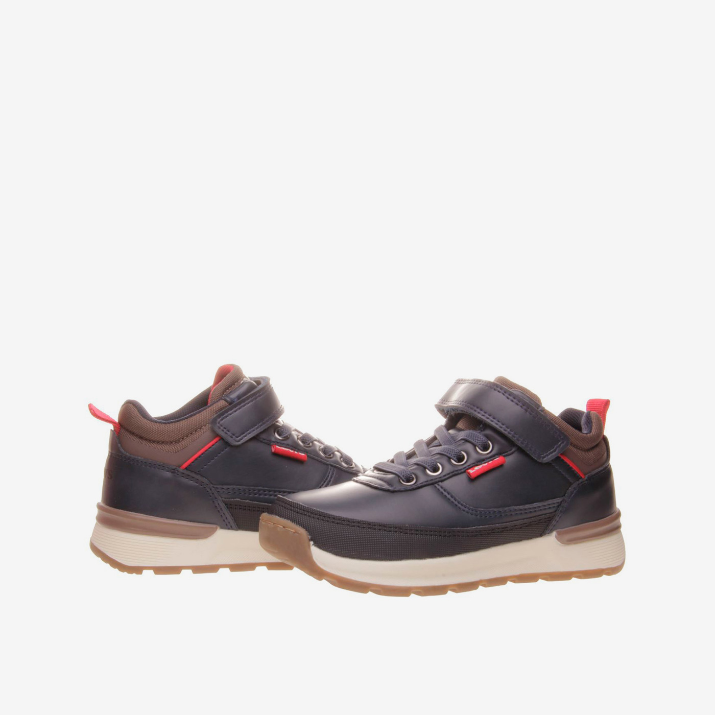 Bota Levis azul niño grande con velcro | Urbana y segura