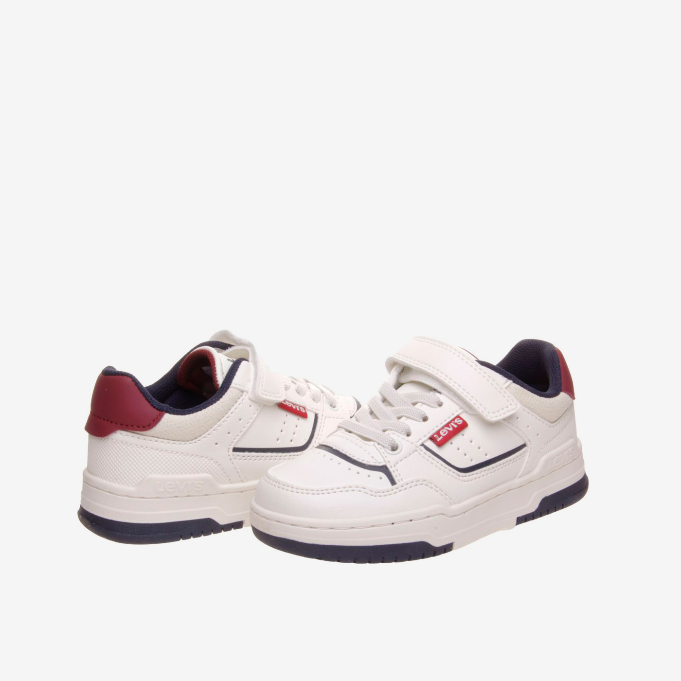 Zapatillas Levi’s blancas para niño con velcro | Las que no fallan en el día a día