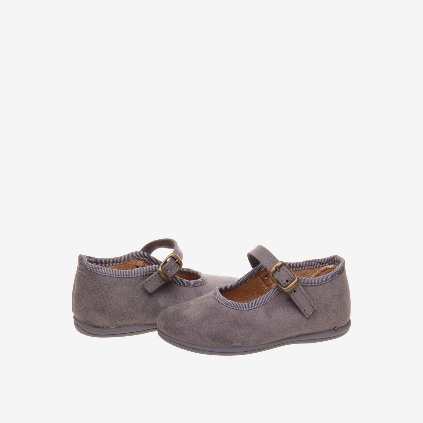 Merceditas Vulpeques para bebé en color gris