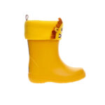 Bota de agua león Isotoner niño/a color Amarilla| Cálida y divertida