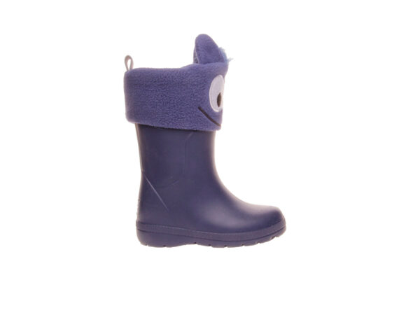Bota de agua con calcetin monstruito azul Isotoner | Cálida y divertida