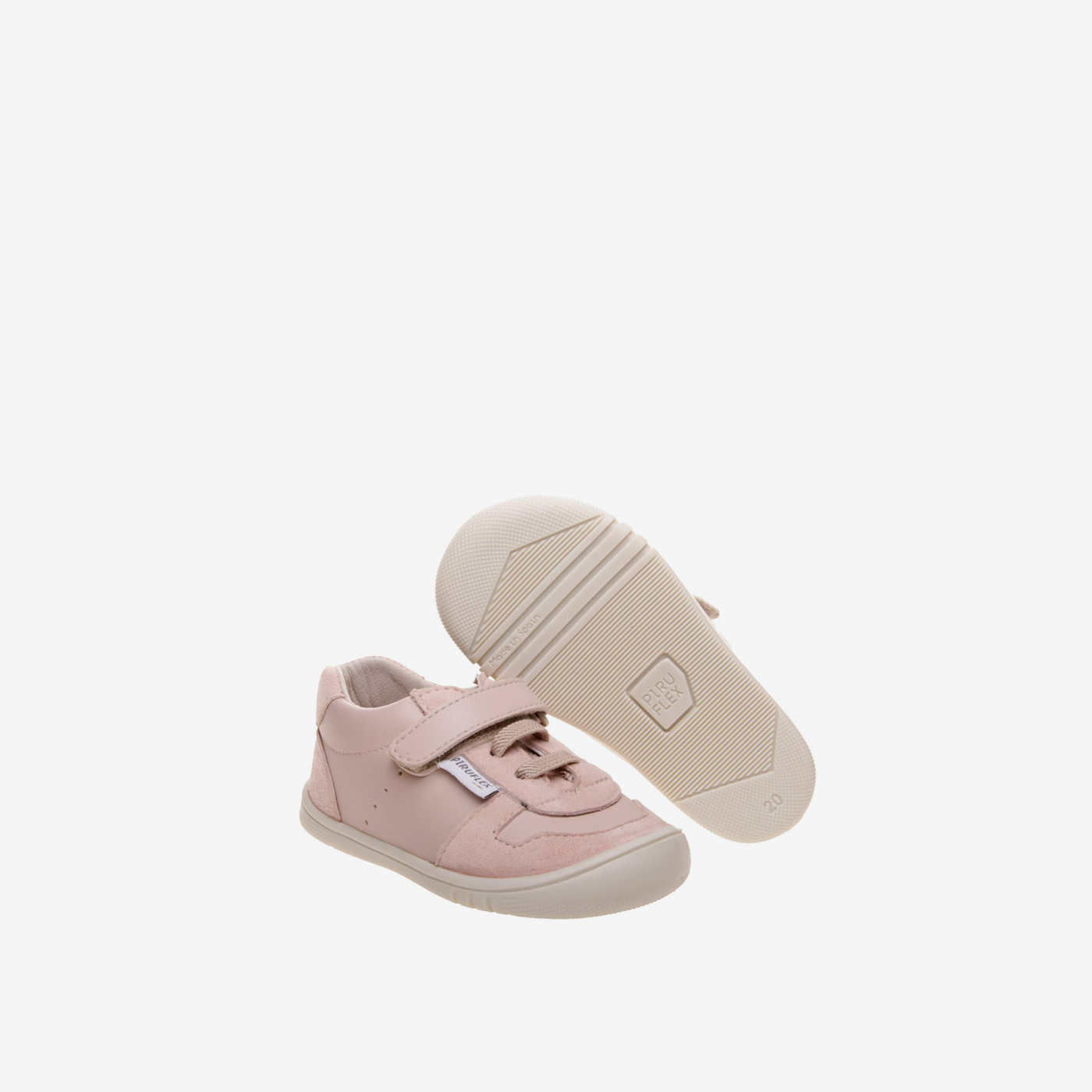 Deportivo Piruflex niña con velcro y suela flexible | Comodidad que la acompaña a cada paso