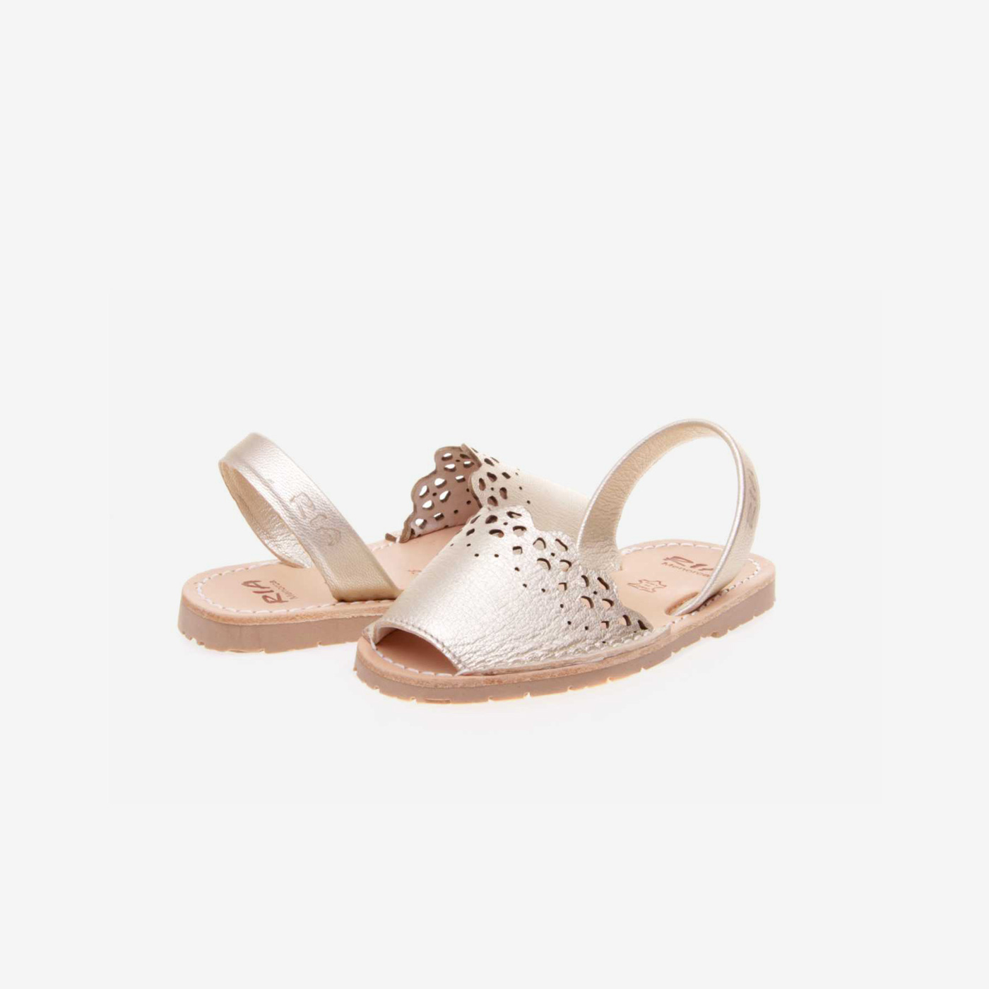 MENORQUINA RIA NIÑA METALIZADA