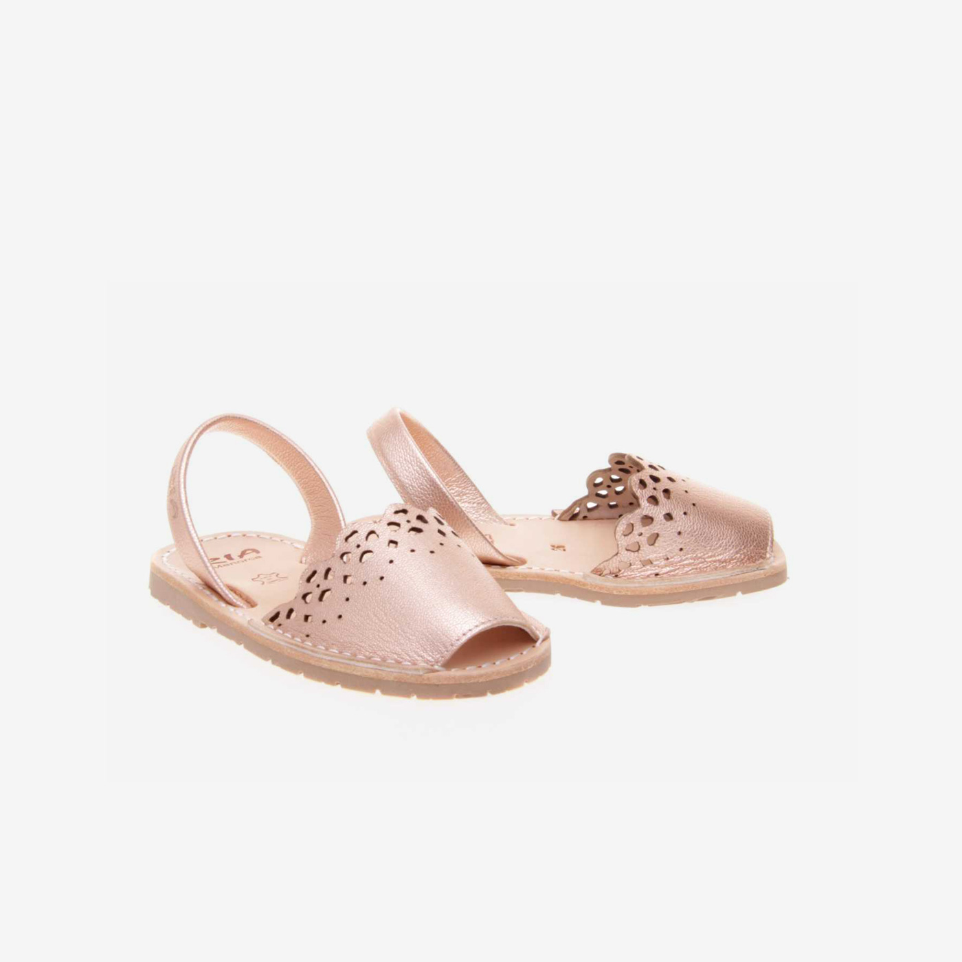 MENORQUINA RIA NIÑA METALIZADA