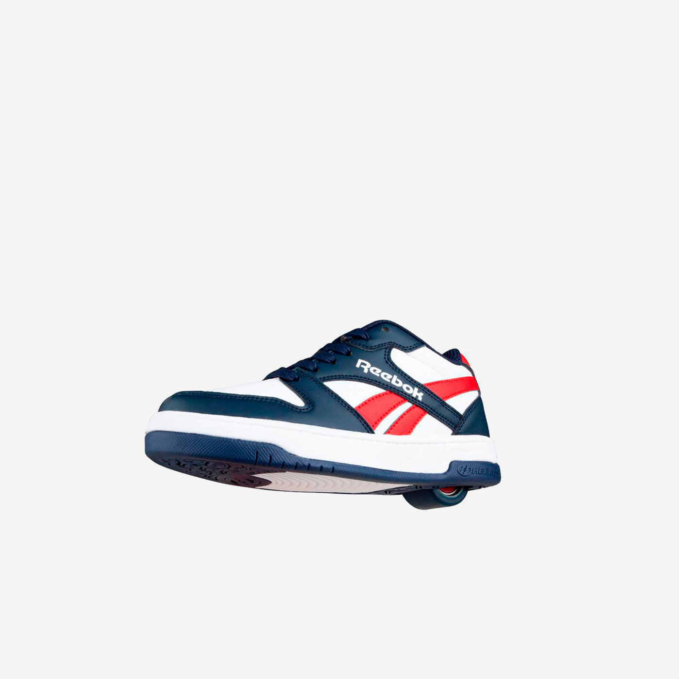 Zapatillas con ruedas Heelys Reebok  blanco y azul marino