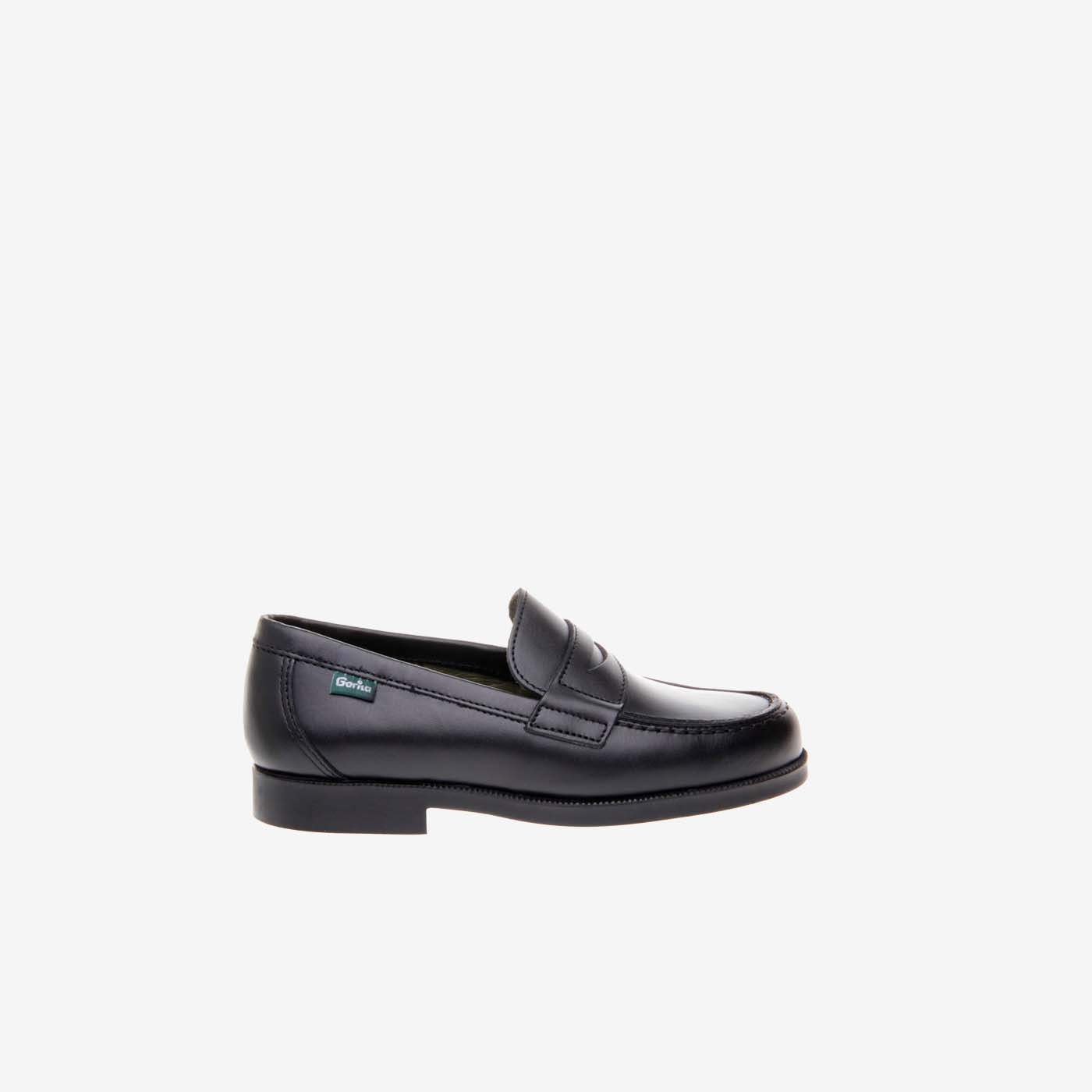 Mocasín de piel Gorila  con suela de goma