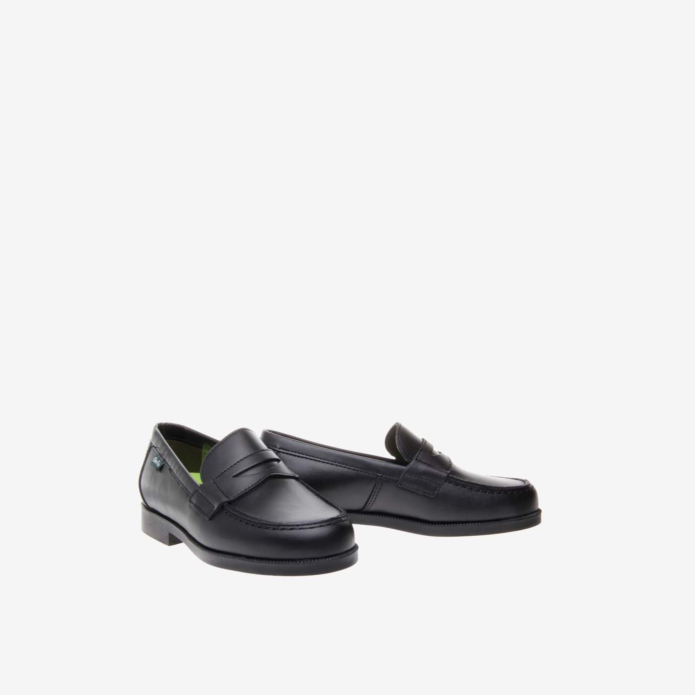 Mocasín de piel Gorila  con suela de goma