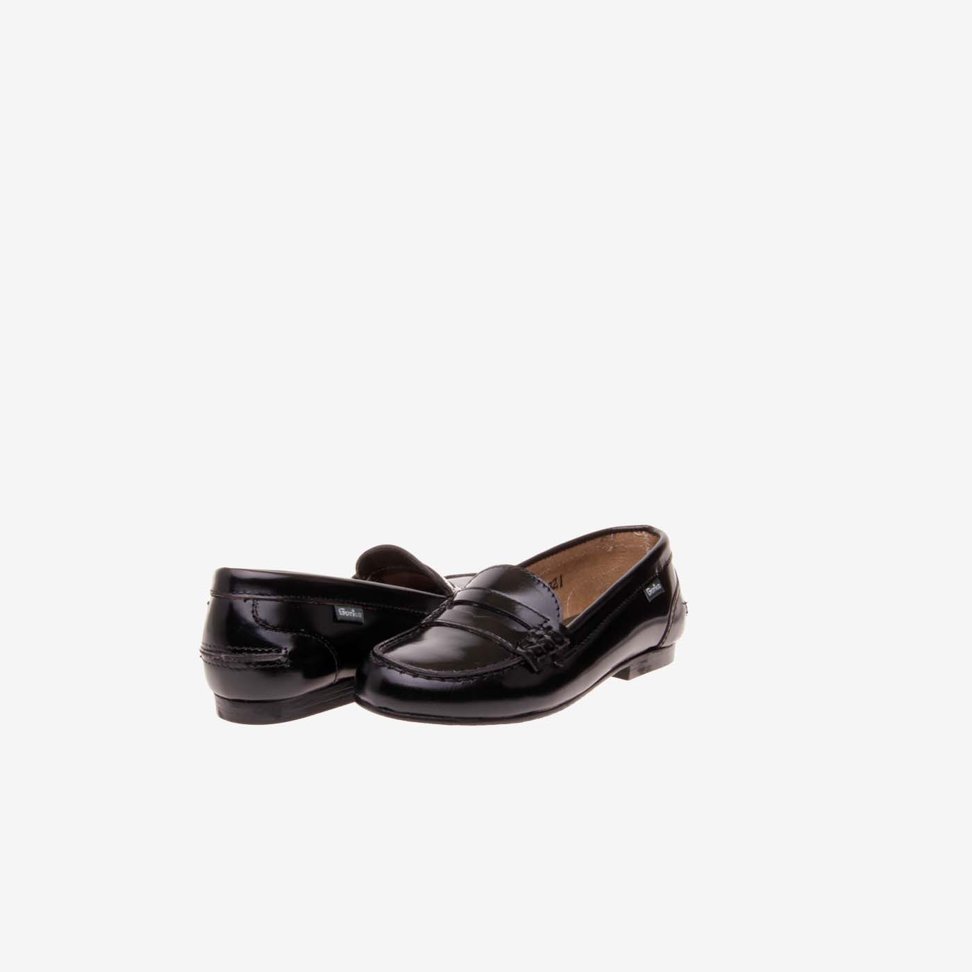 Mocasín Gorila piel florentín niña
