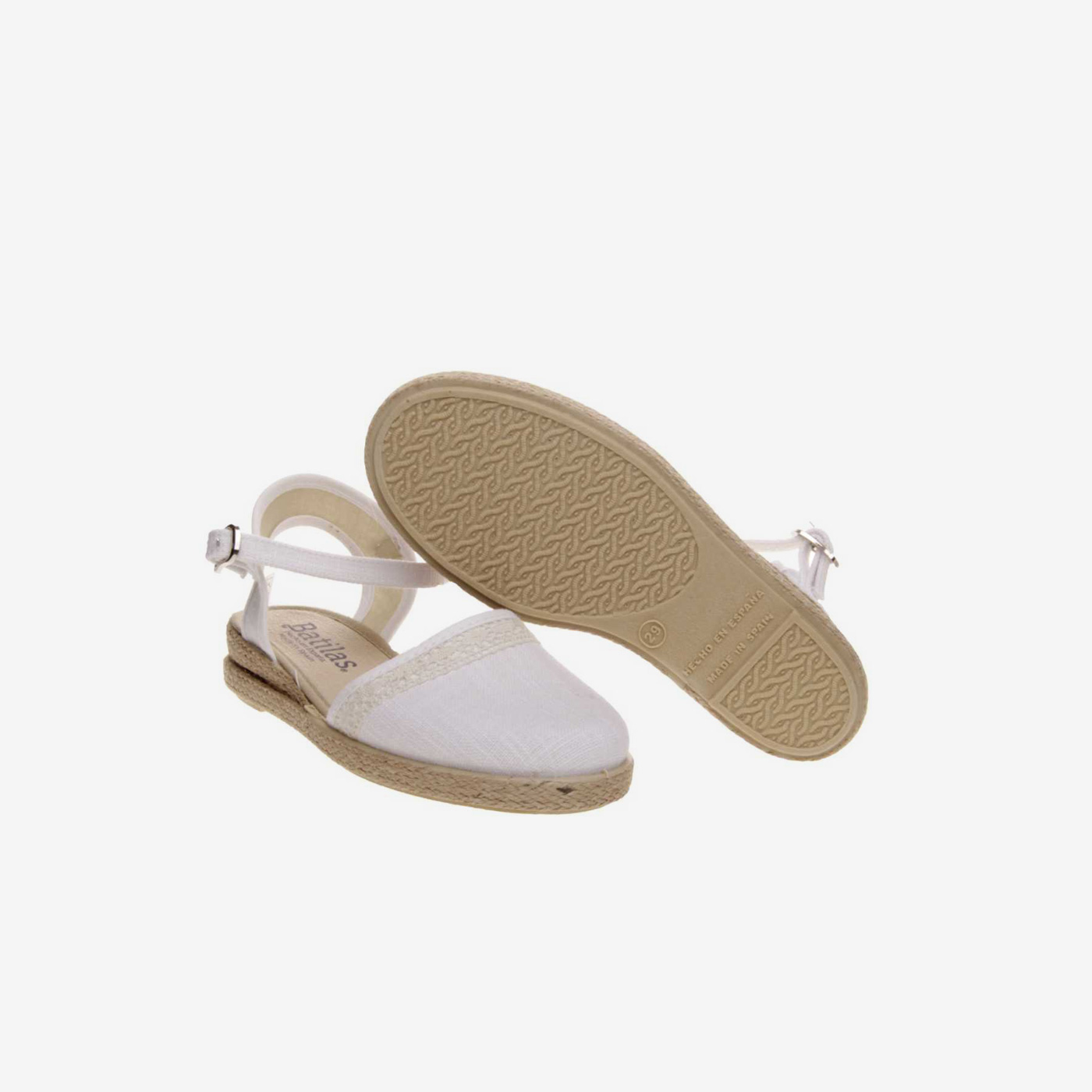 Espateña de Batila en blanco