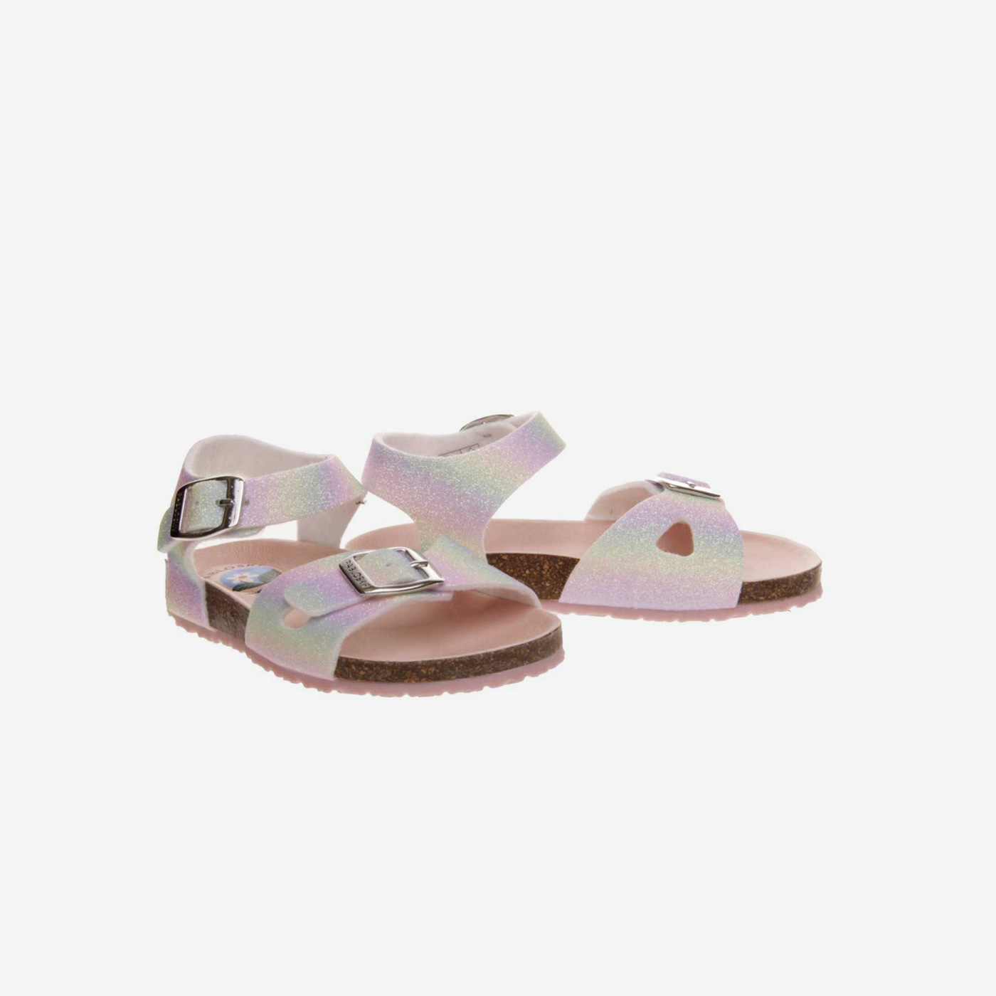 SANDALIA NIÑA PABLOSKY METALIZADA CON HEBILLA