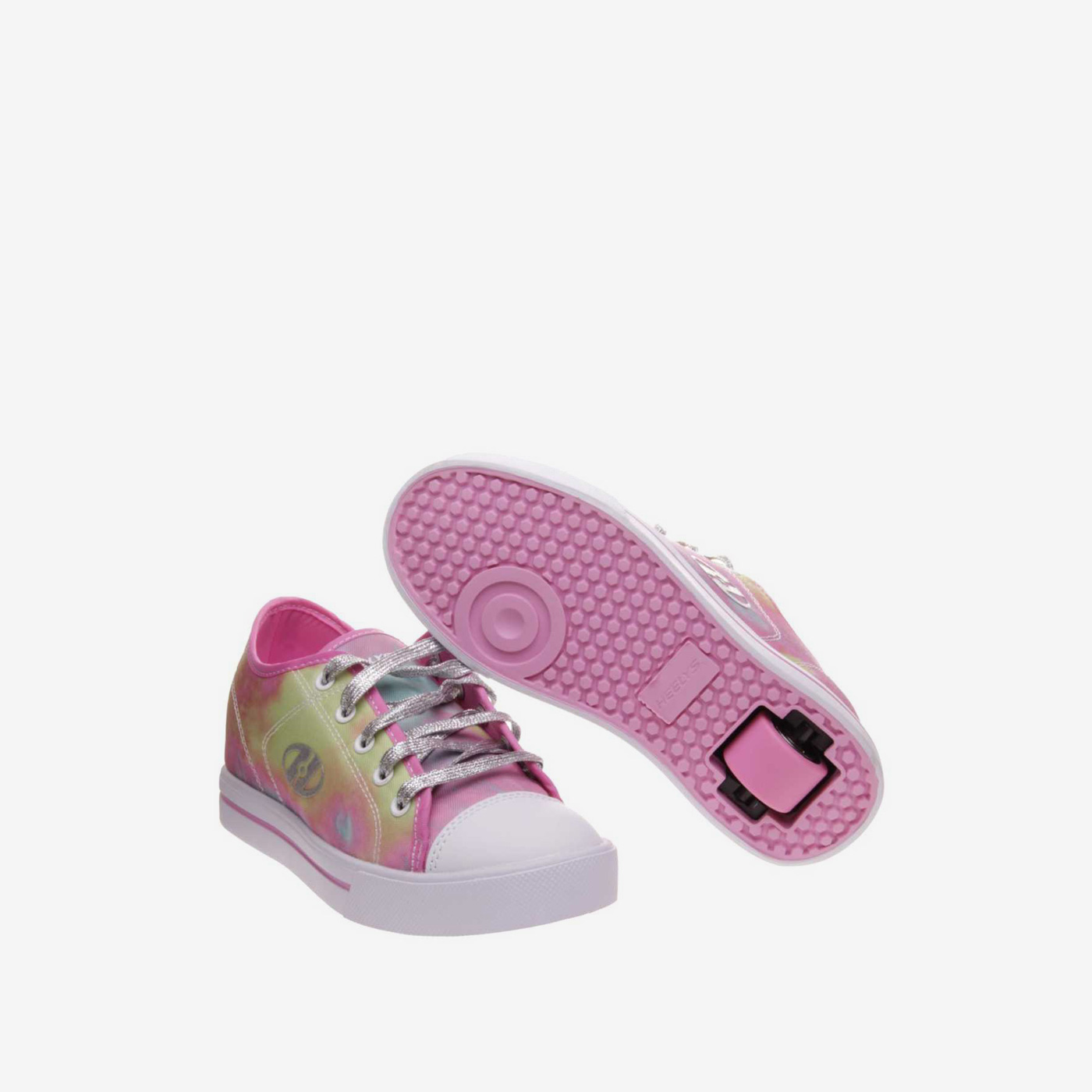 Deportiva con ruedas de Heelys con cordones.