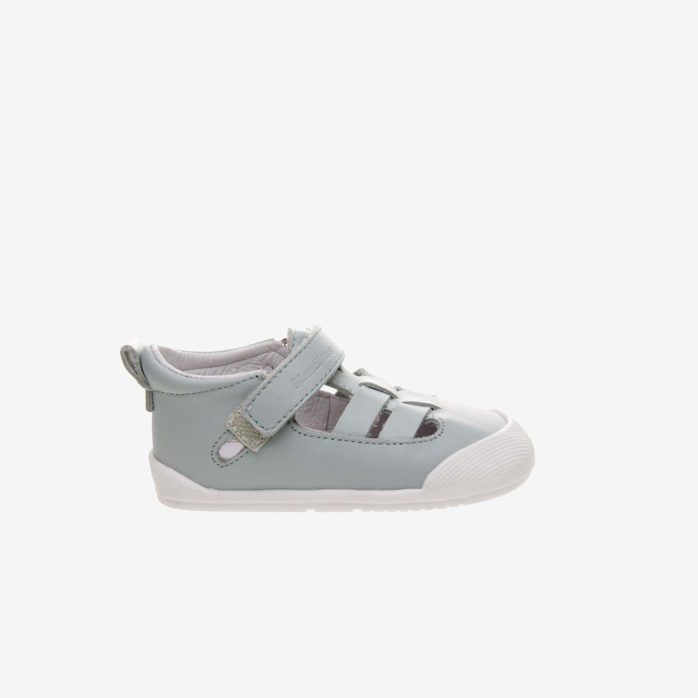 Sandalia primeros pasos de Blanditos en verde agua