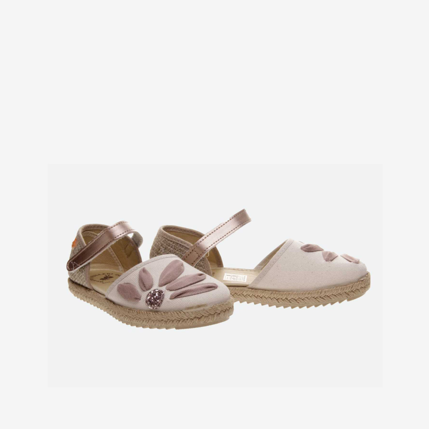 SANDALIA LONA CON VELCRO