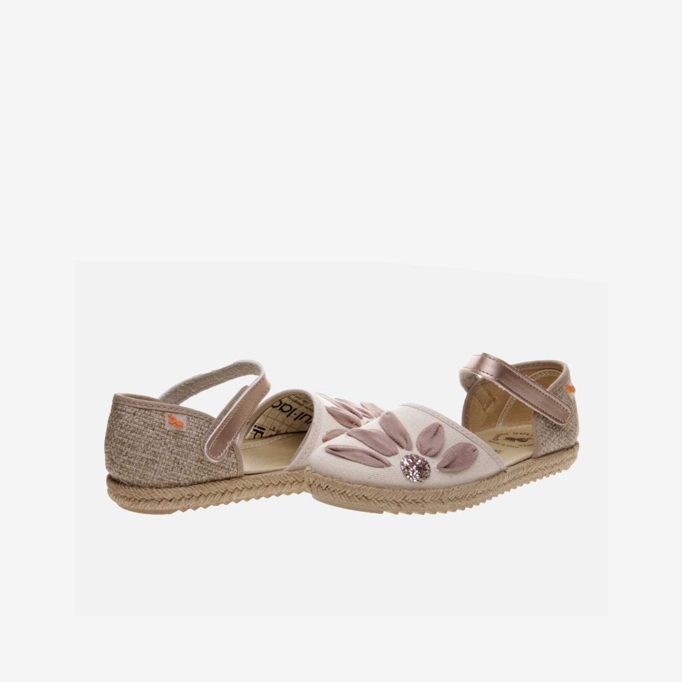 SANDALIA LONA CON VELCRO