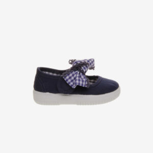 MERCEDES NIÑA DE LONA CON VELCRO