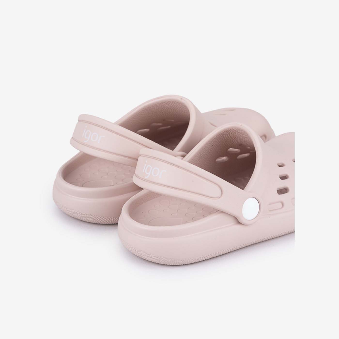 Zuecos de Goma Unisex - Cómodos y Ligeros en color Rosa de Igor