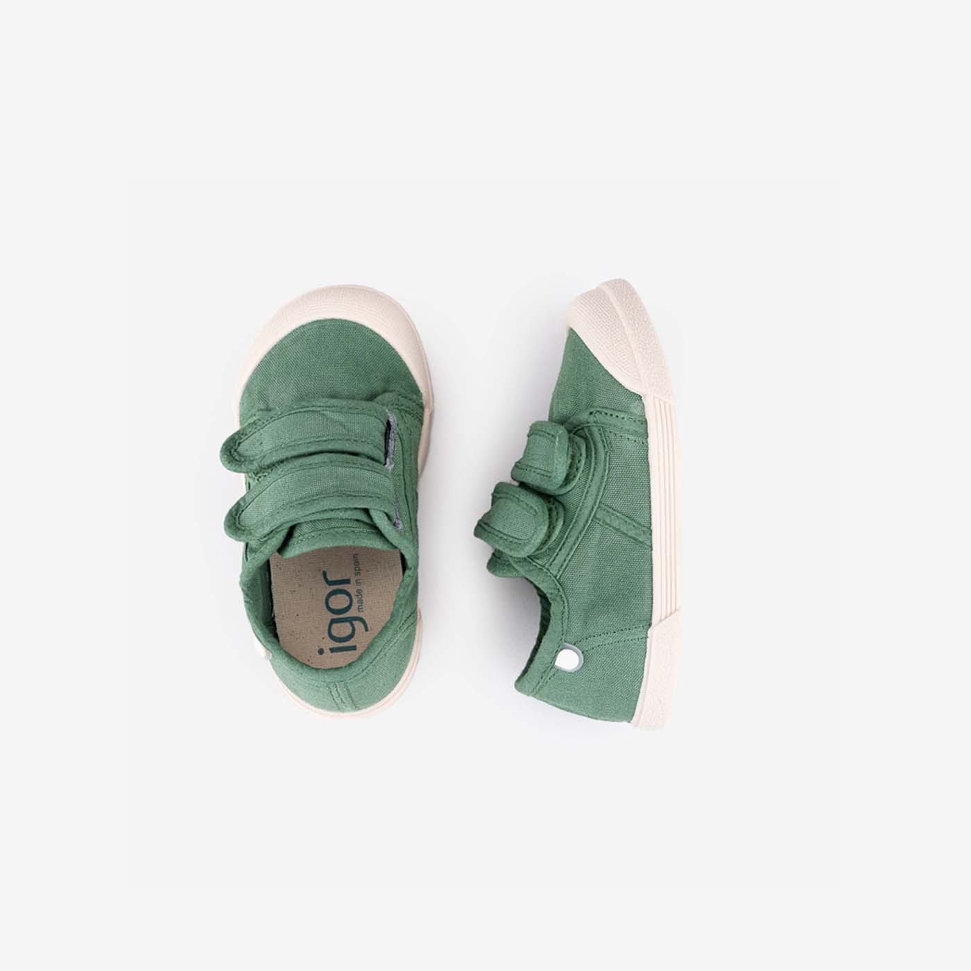 Lona Barefoot Respetuosa para Niños en color Verde – Marca Igor