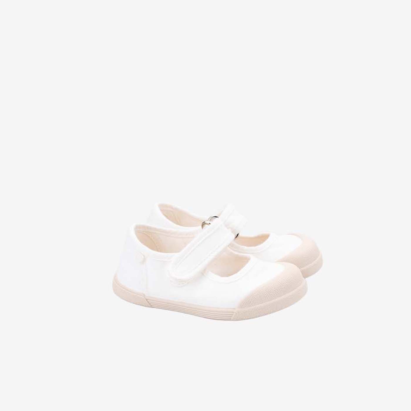 Merceditas Barefoot de Lona Respetuosa para Niñas de Igor