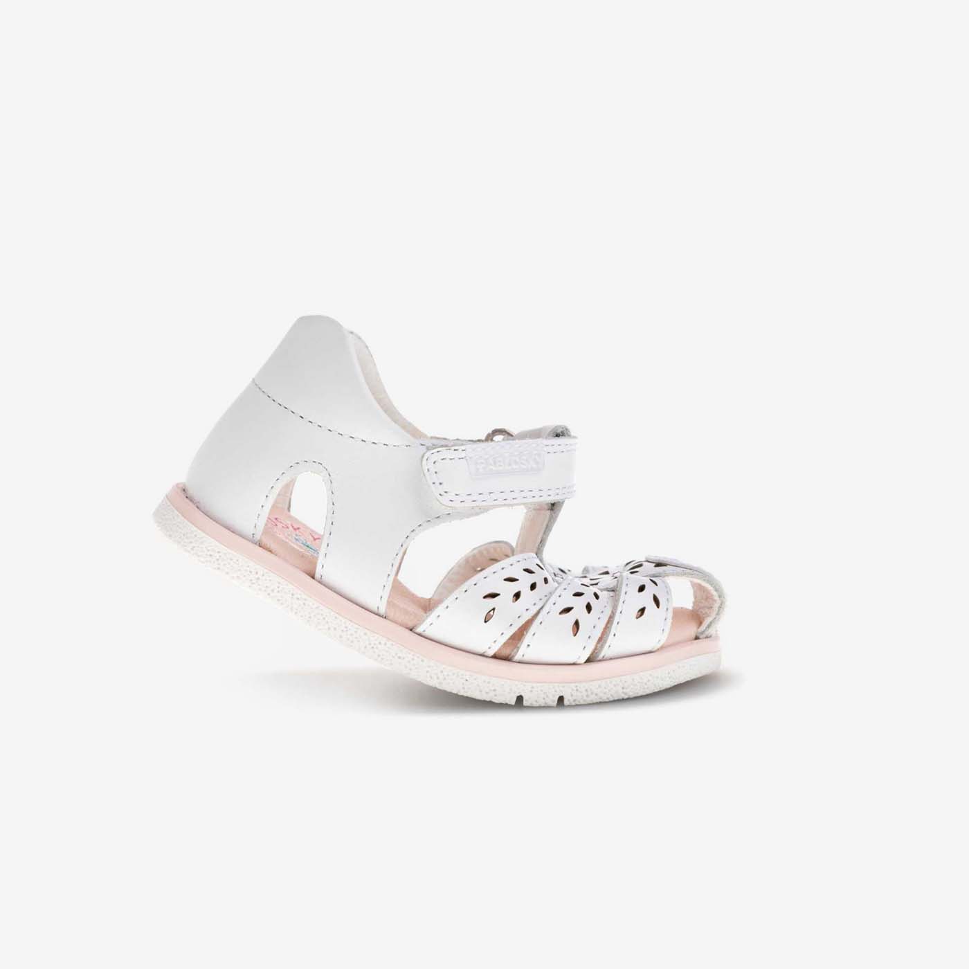 Sandalia niña primeros pasos Pablosky con puntera reforzada y suela de goma