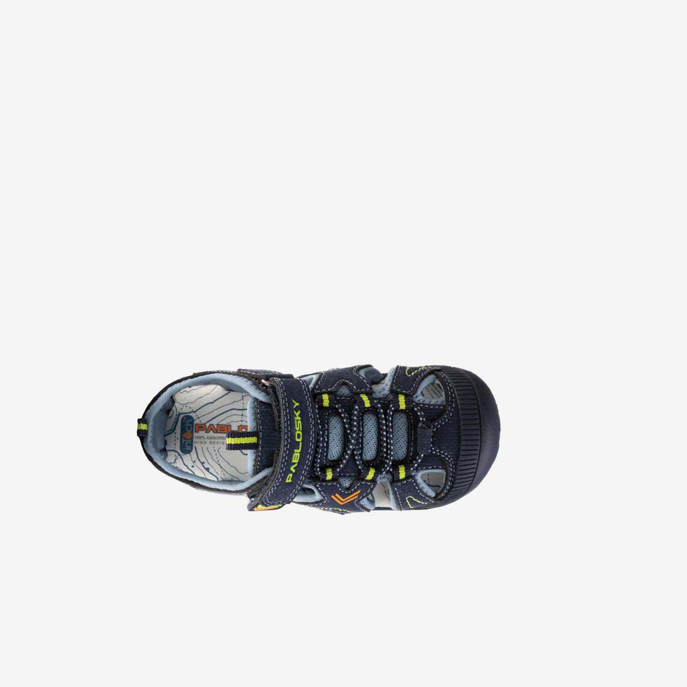 Sandalias de niño Pablosky con protección y velcro