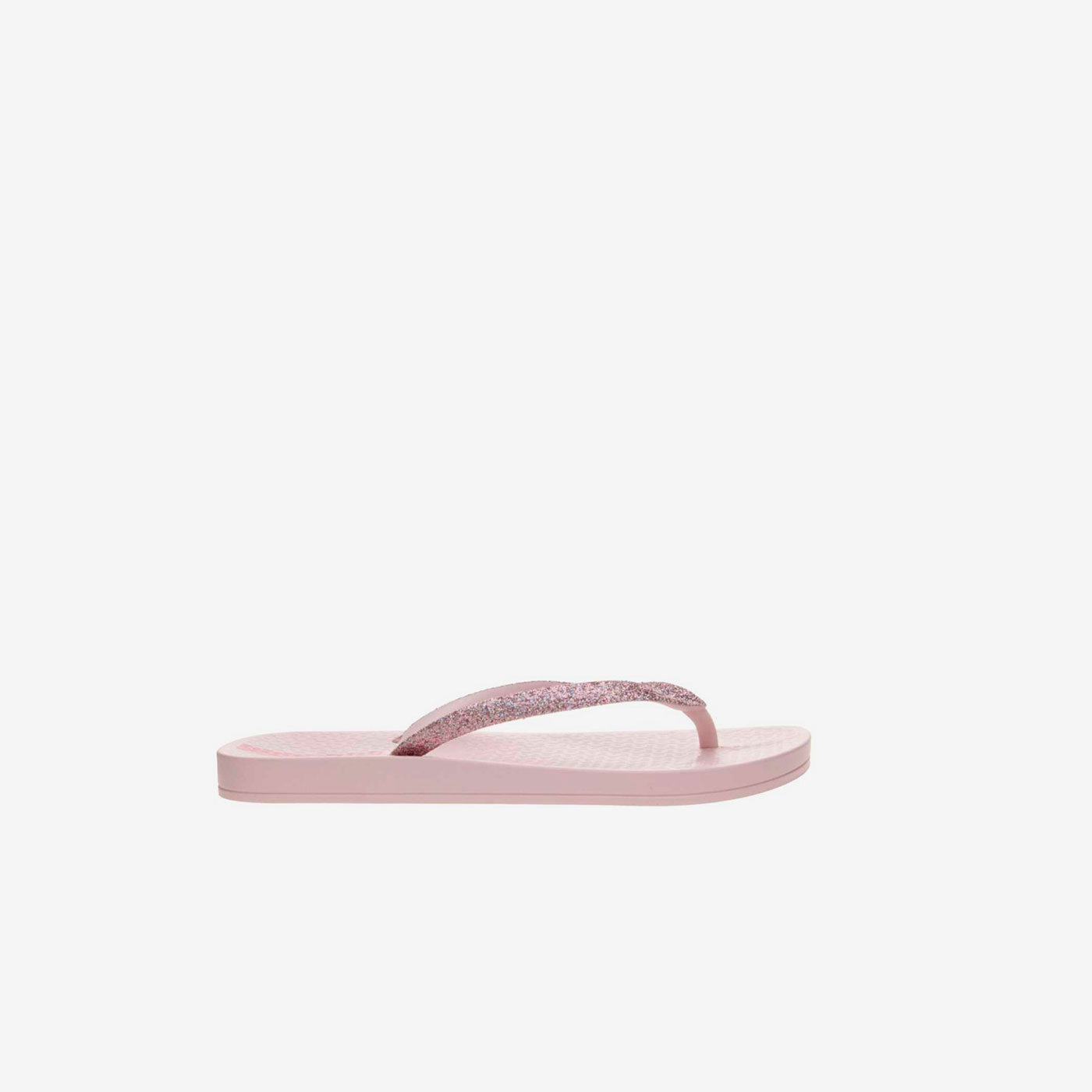 Sandalia Ipanema de niña en color rosa con glitter
