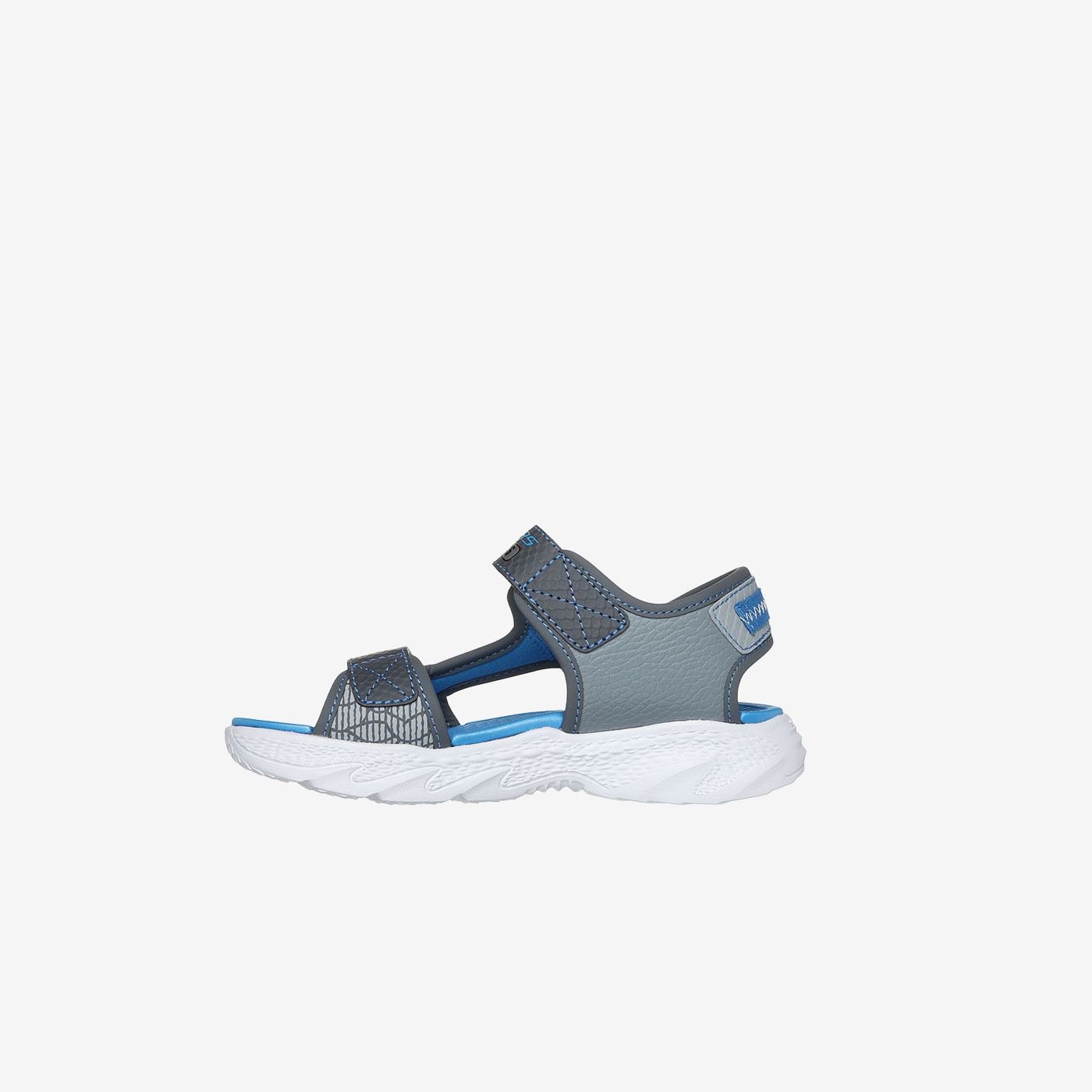 Skechers  Sandalias con luces para niños modelo tiburon